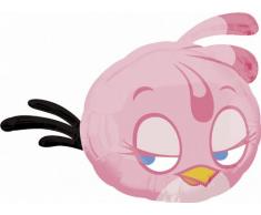 Riethmüller 2702201 - Folienballon Angry Birds, Pink Bird, circa 68 x 53 cm, unbefüllt