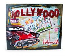 Small Foot Company 7443 - Blechschild Hollywood ALS Vintage -Deko