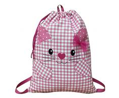 ARTEMODEL- Kissen Kommunion Kind Katze rosa Rucksack Peq Farbe (1)