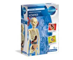 Clementoni 69489 Galileo Science – Der menschliche Körper Mini-Set, Experimentierkasten für Kinder ab 8 Jahren, Spielzeug zum Verstehen von Anatomie, Organen & Skelett