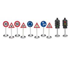 SIKU 5597, Verkehrschilder und Ampeln, Kunststoff, Zubehör für SIKU WORLD Produkte