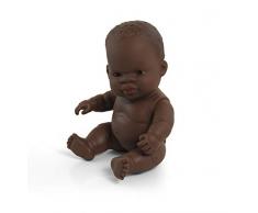 Babypuppe afrikanisches Mädchen 21cm-31144