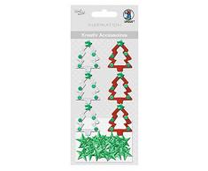 Kreativ Accessoires Weihnachtsbaum und Sterne