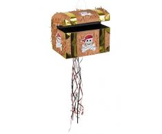 Boland 30935 Pinata Schatztruhe, braun