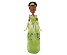 Hasbro Disney Prinzessin B5823ES2 - Schimmerglanz Tiana, Puppe