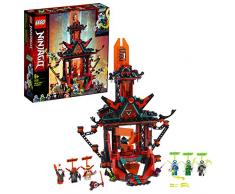 LEGO 71712 NINJAGO Empire Tempel des Unsinns, Bauset mit 6 Minifiguren, Ninja Spielzeug für Kinder