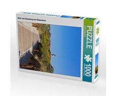 CALVENDO Puzzle Blick vom Strandweg zum Wasserturm 1000 Teile Lege-Größe 48 x 64 cm Foto-Puzzle Bild von Andrea Dreegmeyer