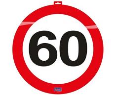 Unbekannt 60. Geburtstag Türschild Verkehrsschild - 47cm