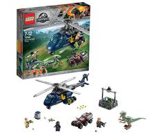 LEGO Jurassic World Blues Hubschrauber-Verfolgungsjagd 75928 Cooles Kinderspielzeug