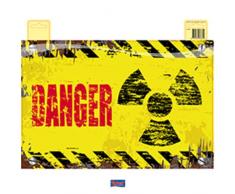 feestartikelen.nl Türschild Danger Gefahr - 37 cm