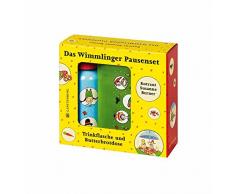 Das Wimmlinger Pausenset: Trinkflasche und Butterbrotdose