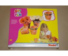Simba 6332897 - Art & Fun - Blumentopf Dekorieren