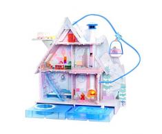 L.O.L. Surprise! 562207E7C Chalet Winter Disco - Großes Puppenhaus mit Licht- und Soundeffekten und exklusiver Puppenfamilie