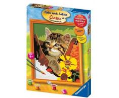 Ravensburger 28372 - Der gestiefelte Kater, Malen nach Zahlen, 24 x 30 cm