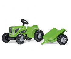 rolly toys | rollyKiddy Futura | Kinder Trettraktor mit Anhänger | 620005