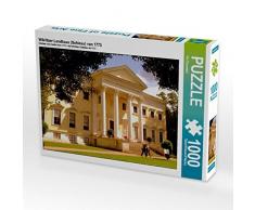 CALVENDO Puzzle Wörlitzer Landhaus (Schloss) von 1773 1000 Teile Lege-Größe 64 x 48 cm Foto-Puzzle Bild von Pia Thauwald