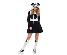 Leg Avenue 85576 Cozy Panda, Damen Karneval Kostüm Fasching, M, schwarz/weiß