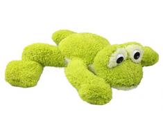 Inware 6226 - Kuscheltier Frosch Freaky, liegend, 30 cm, Schmusetier