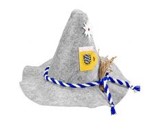 Widmann - Oktoberfesthut mit Edelweiß und Bierkrug