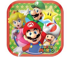 Amscana Supermario Teller 18 cm, mehrfarbig, 7AM9901536