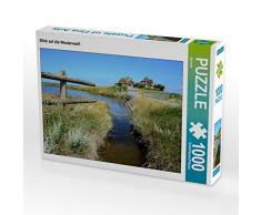 CALVENDO Puzzle Hallig Hooge 1000 Teile Lege-Größe 64 x 48 cm Foto-Puzzle Bild von Sarnade