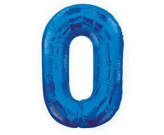 Unique Party Folienballon im Zahlen-Design, groß, 86,4 cm