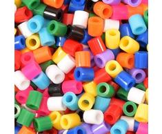 Vaessen Creative 5009-103 Bügelperlen, Primär II, 6000 Stück, Steckperlen zum Basteln mit Kindern, DIY Gestalten von Schmuck, Deko, Verzierungen und weiteren Bastelideen