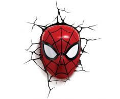 Light 816733002224 Spiderman FX Licht Marvel Spider-Man 3D Deco LED Wandleuchte, Rot