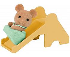 Sylvanian Families 4562 Maus Baby Spielzeug mit Slide, Mehrfarbig