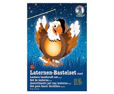 Ursus 18700011 - Laternen Bastelset Adler, ca. 21,8 x 31 x 10,3 cm