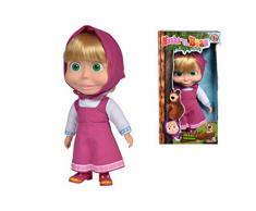 Simba 109301074 Mascha und der Bär Shake & Sound, 30cm