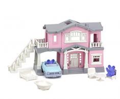 Green Toys PHSP-1347 Puppenhaus Set, pink