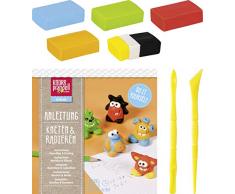 Knorr prandell 212159101, Bastel-Set Monsterland, Kneten & Radieren