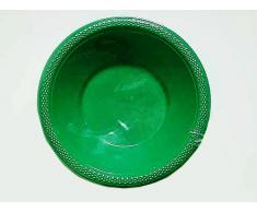 Amscan International 552286–03 Kunststoff stabile Schale, Grün, 355 ml