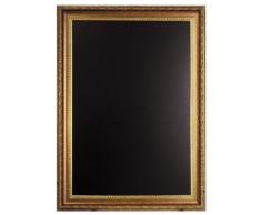 Wand Kreidetafel 75 x 100 cm Gold