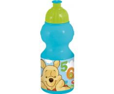 Joy Toy 736150 - Winnie Puuh Sportflasche, 350 ml, 6 x 6 x 17 cm
