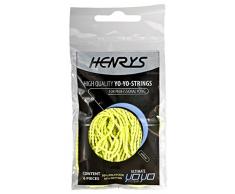 Henrys A01005-S05 - Yo-Yo Ersatzschnüre 6 Stück, gelb