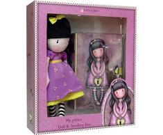 C Y P Set Gorjus Puppe Time The Secret Mas Schmuckkästchen mit Vorhängeschloss 28 x 8,5 x 32 cm Mehrfarbig (CK-11M-G