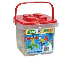 Lena 35820 - Bastelset Rondi 25 mm im Eimer mit 550 Stück
