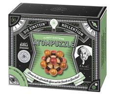 moses. 92106 Albert Einsteins Atompuzzle | Professor Puzzle Geduldspiel aus Holz | 2 Aufgaben im Set