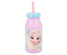 Disney Frozen – Flasche Milch 300 ml mit Strohhalm (Stor 86813)