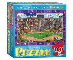 EuroGraphics Spot and Find Baseball MO Puzzle (100 Teile)