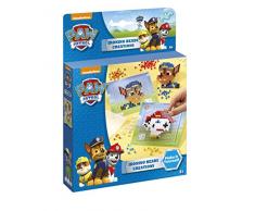 Paw Patrol Marshall und Chase Bügelperlen-Set mit vielen bunten Bügelperlen, 2x Bügelpapier und 2 Motiv-Vorlagen – TM Essentials 720039