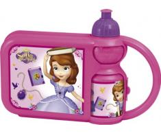 Joy Toy 749170 - Disney Sofia Set - Jausenbox und Sportflasche, 400 ml, 25 x 7 x 18 cm