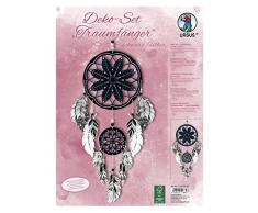 Ursus 21560002 - Deko Set Traumfänger, schwarz/silber