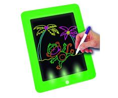 BEST DIRECT Fantastisches Pad As seen on TV Schreibtisch Elektronisches LCD, Magischer Schiefer Löschbarer Magnet Lehrspielzeug 3 Jahre alt Grafik-Zeichnungstablett Leuchtend