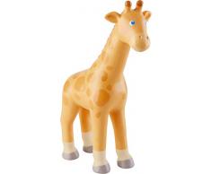 HABA 304754 - Little Friends – Giraffe, Tierfigur aus strapazierfähigem Kunststoff für lange Spielfreude, ab 3 Jahren
