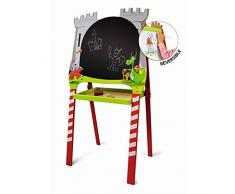 Unbekannt JeuJura 8809 Holz Kreidetafel mit Ritter und Drache Thema