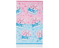 Amscan International Tischdecke 571573 Plastic-printedtc PL Mädchen oder Jungen