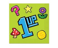 Beistle 8-Bit Tafelaufsatz Serviette One Size mehrfarbig